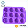 Food safe high quality silicone pineapple cake mould